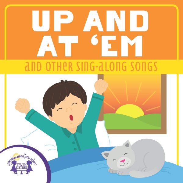 Image Representing Cover Art For Up And At 'Em … And Other Sing-Along Songs_