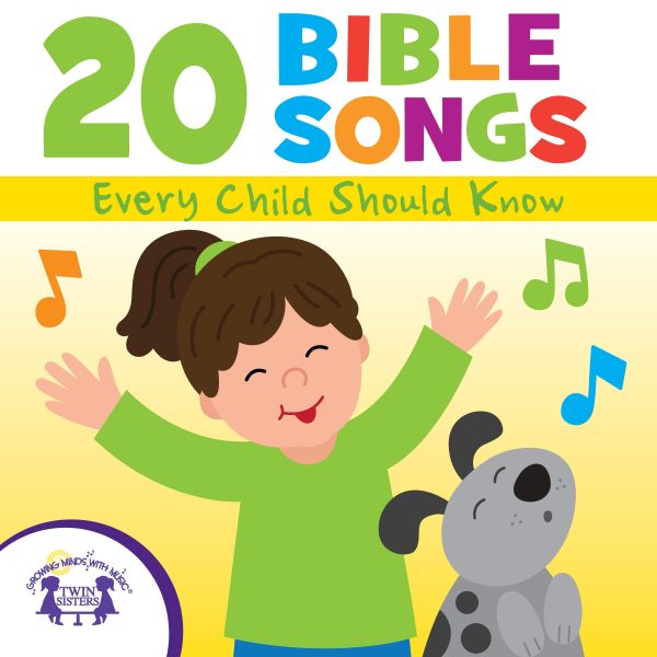 Image Representing Cover Art For 20 Bible Songs Every Child Should Know_