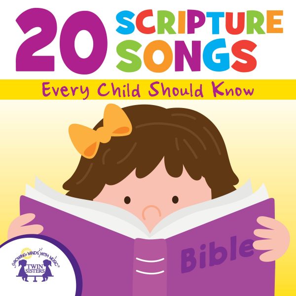 Image Representing Cover Art For 20 Scripture Songs Every Child Should Know_