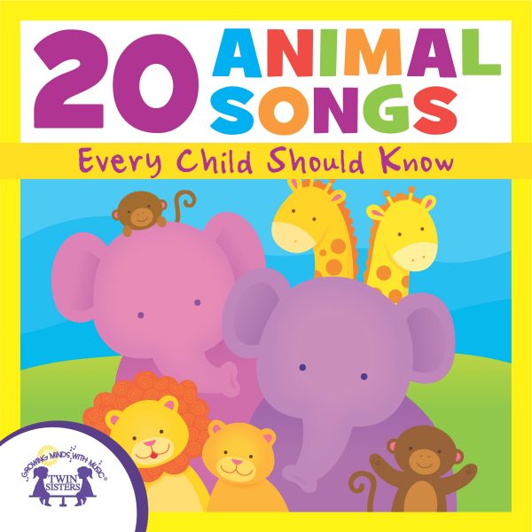 Image Representing Cover Art For 20 Animal Songs Every Child Should Know_