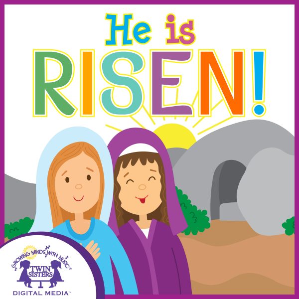 Image Representing Cover Art For He Is Risen!