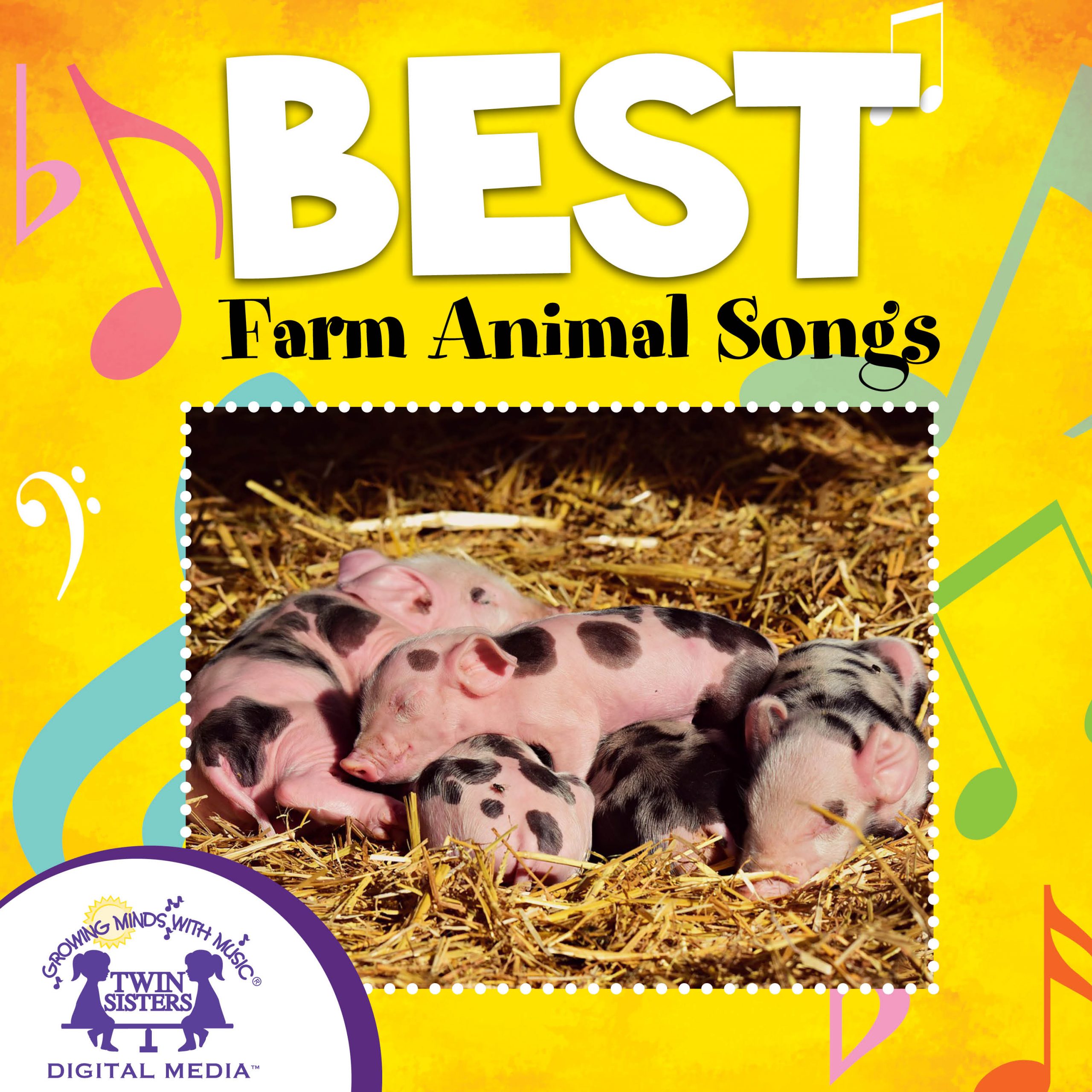 BEST Farm Animal Songs | Twin Sisters