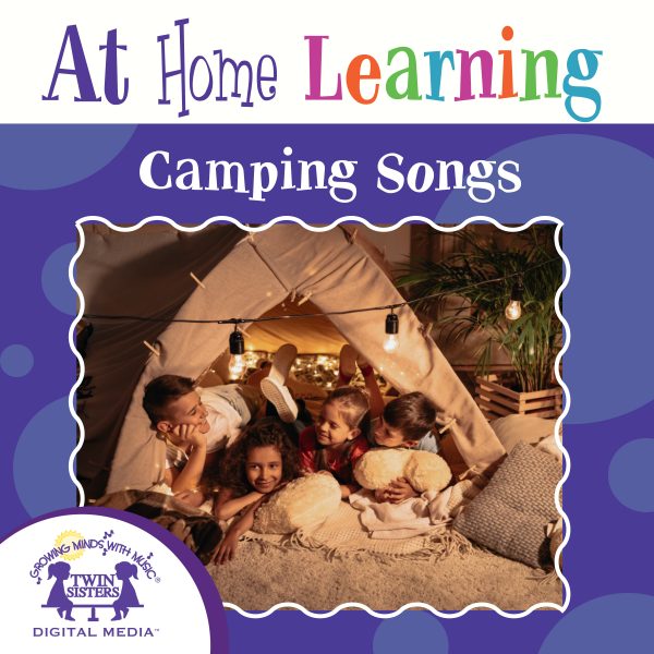 Image Representing Cover Art For At Home Learning Camping Songs