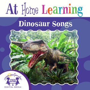 Image representing cover art for At Home Learning Dinosaur Songs