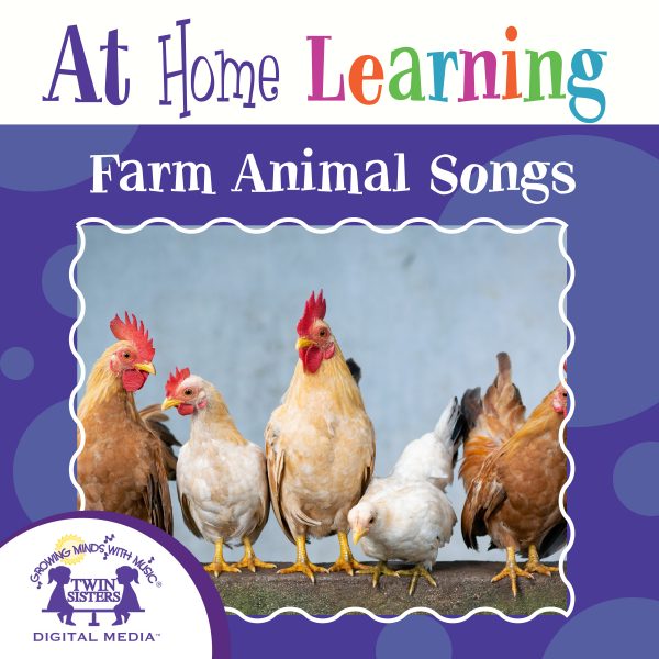 Image representing cover art for At Home Learning Farm Animal Songs