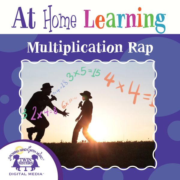 Image Representing Cover Art For At Home Learning Multiplication Rap