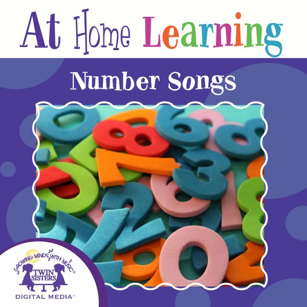 Image Representing Cover Art For At Home Learning Number Songs