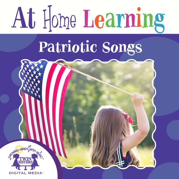 Image representing cover art for At Home Learning Patriotic Songs