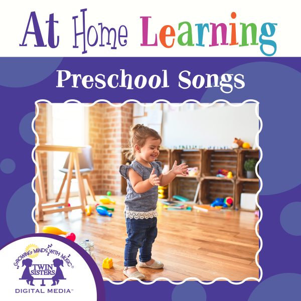 Image Representing Cover Art For At Home Learning Preschool Songs