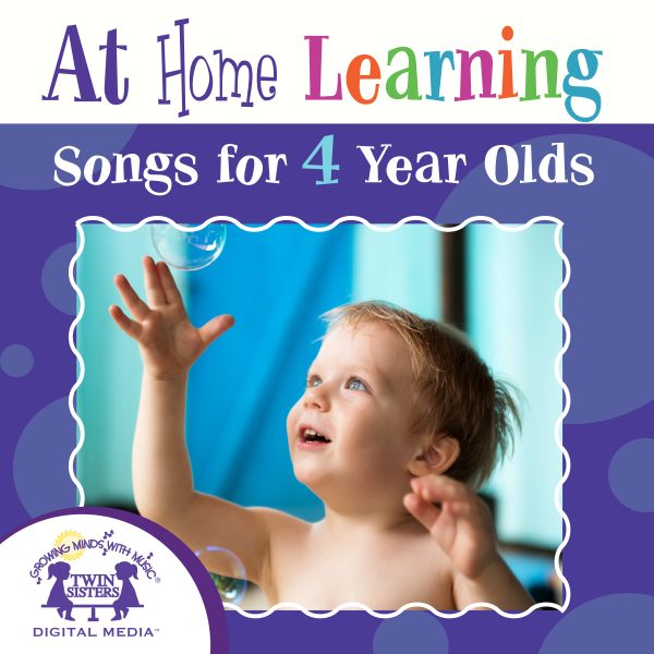 Image representing cover art for At Home Learning Songs For 4 Year Olds