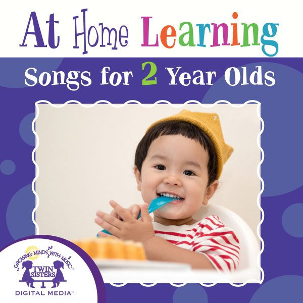 Image Representing Cover Art For At Home Learning Songs For 2 Year Olds