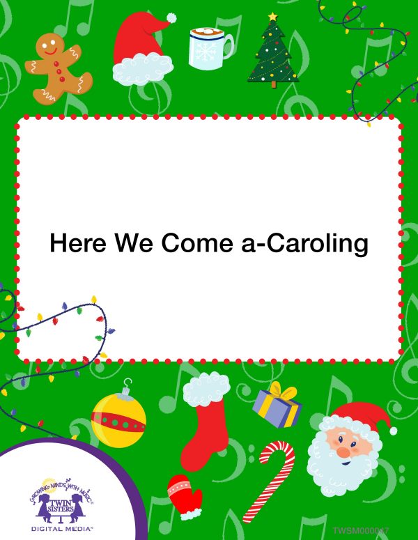 Image Representing Cover Art For Here We Come A-Caroling _