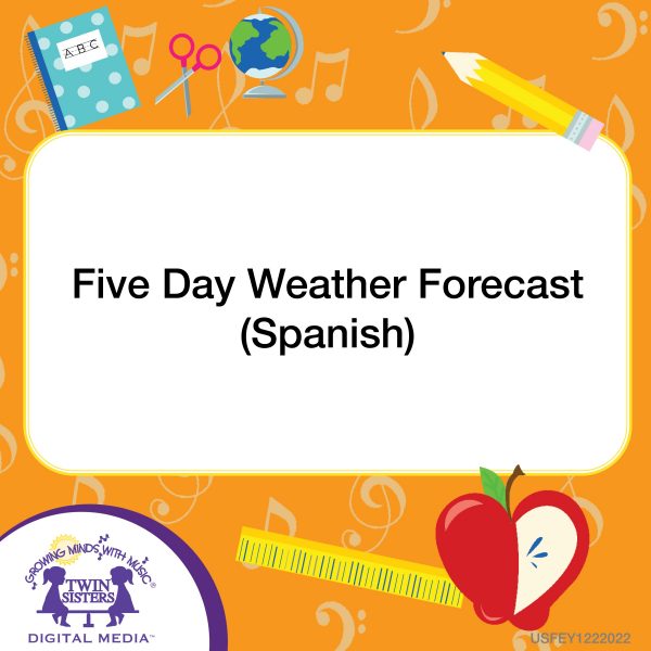 Image Representing Cover Art For Five Day Weather Forecast (Spanish)_Spanish