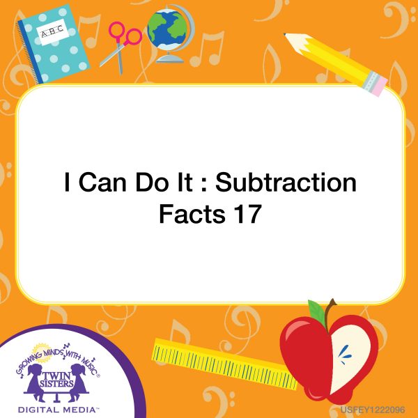 Image Representing Cover Art For I Can Do It : Subtraction Facts 17