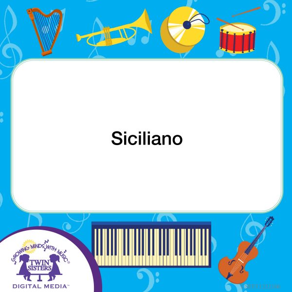 Image Representing Cover Art For Siciliano_Instrumental