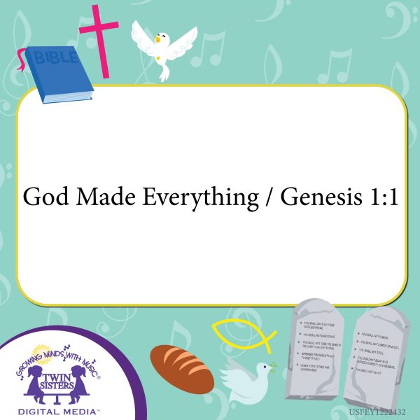 Image representing cover art for God Made Everything / Genesis 1:1