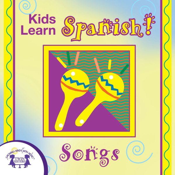 Cover Art For Kids Learn Spanish! Songs