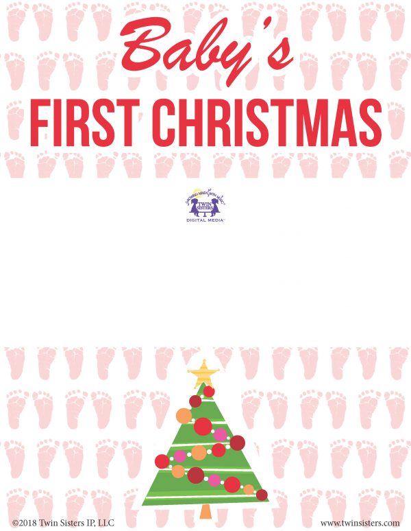 Cover Art Image For Baby'S First Christmas Gift Certificate