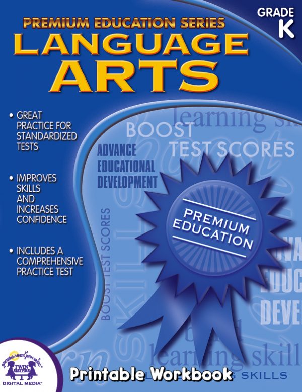 Cover Art For Premium Education - Language Arts - Grade K