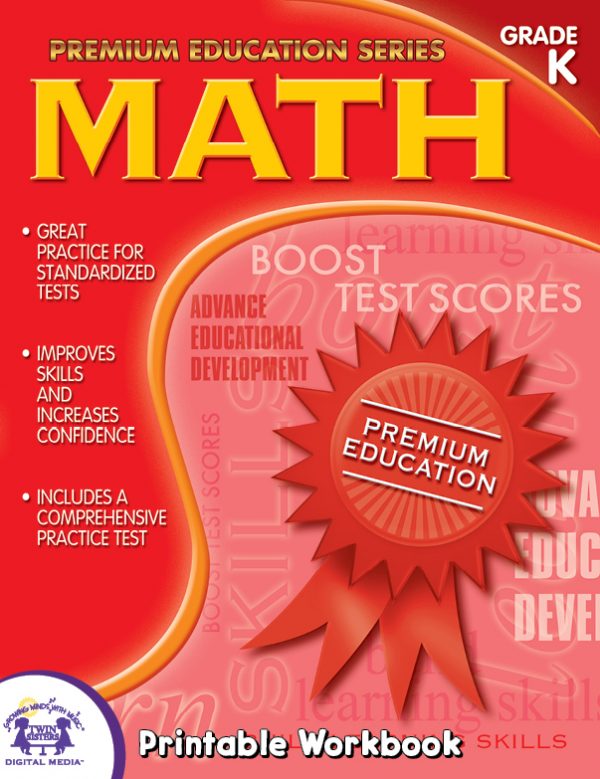 Cover Art For Premium Ed Math K