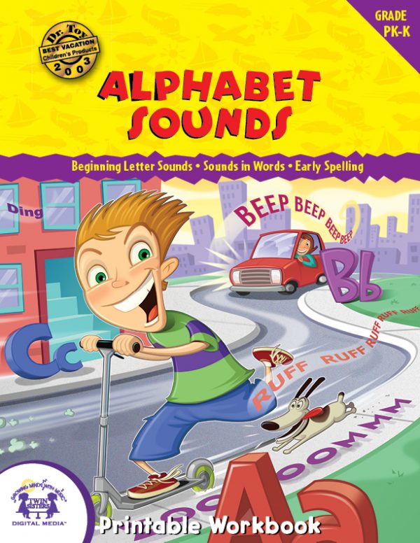 Cover Art For Learn On The Go: Alphabet Sounds Prek+