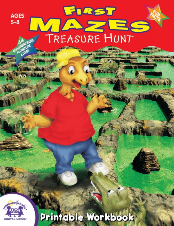 Cover Art For First Mazes Treasure Hunt