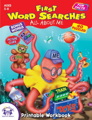 Cover art for First Word Searches All About Me