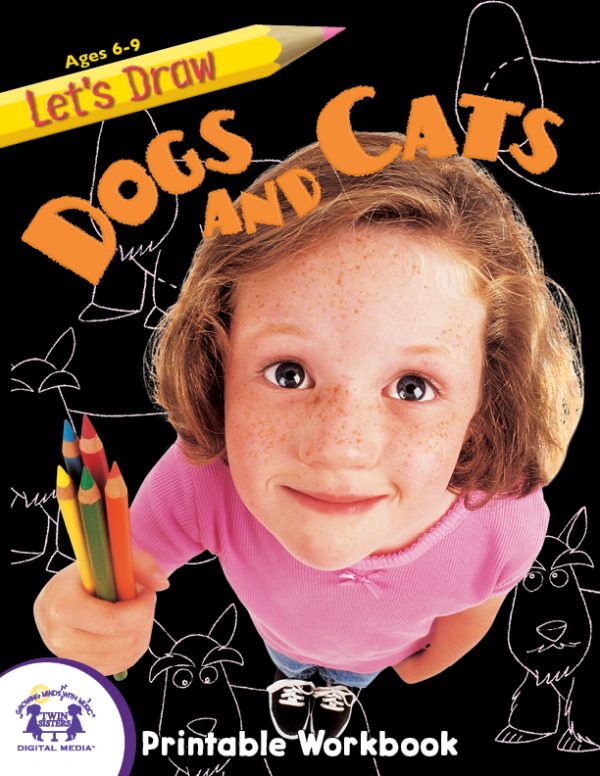 Cover Art For Let'S Draw Dogs And Cats