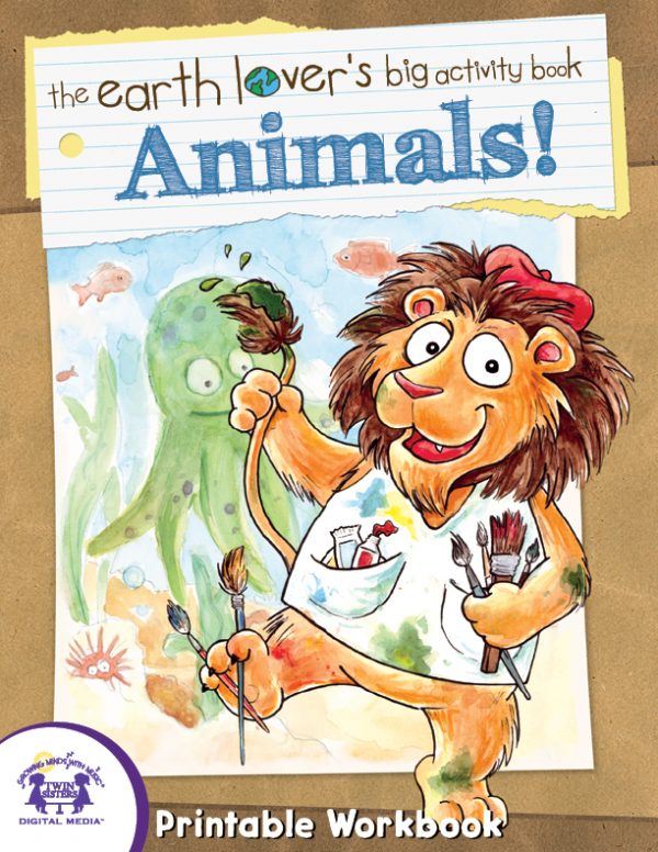 Cover Art For The Earth Lover'S Big Activity Book Animals!