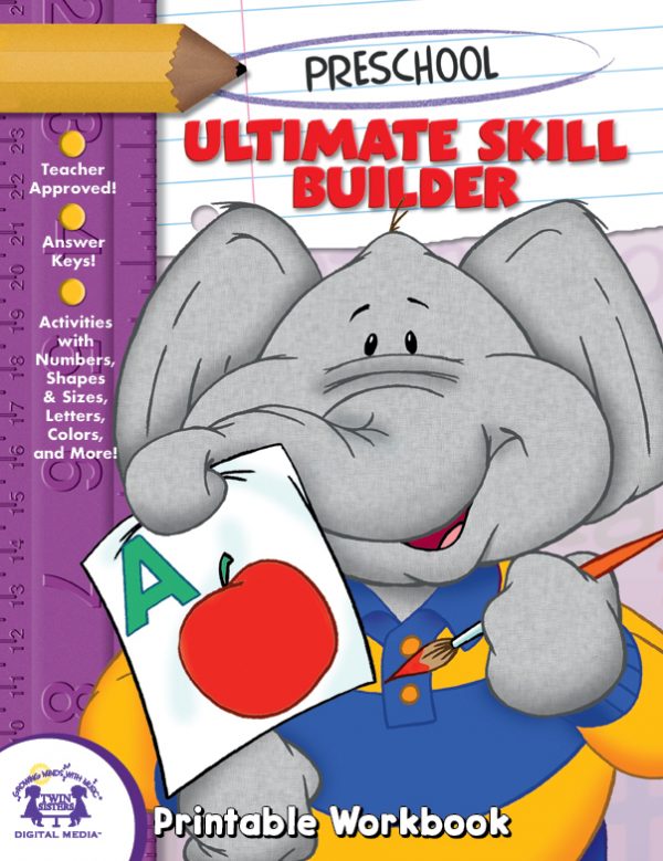 Cover Art For Ultimate Skill Builder Get Ready For Preschool