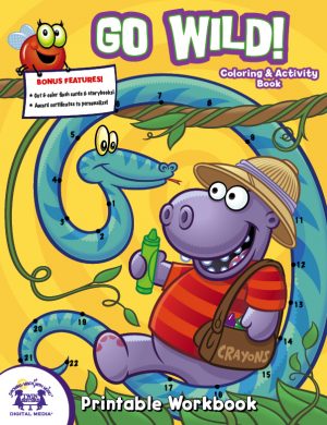 Cover art for Go Wild Color & Activity Book