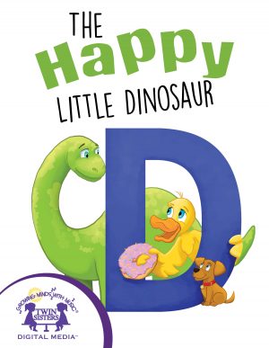 Cover art for The Happy Little Dinosaur