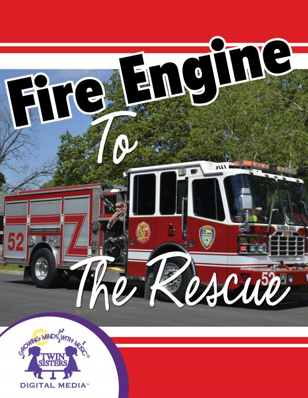 Cover Art For Fire Engine To The Rescue