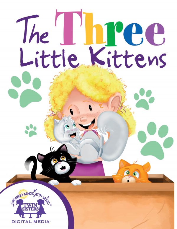 Cover Art For The Three Little Kittens