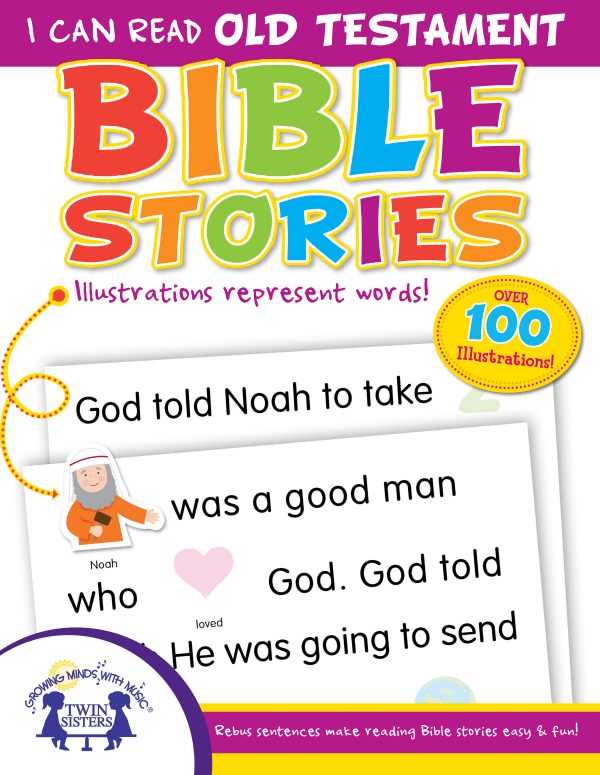 Cover Art For I Can Read Old Testament Bible Stories