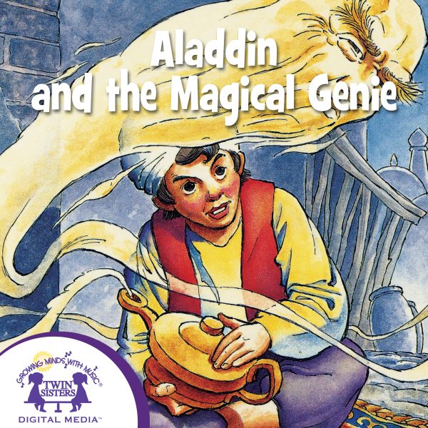 Cover Art For Aladdin And The Magical Genie