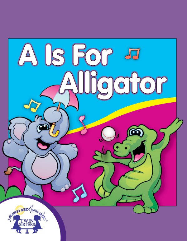 Cover Art For A Is For Alligator