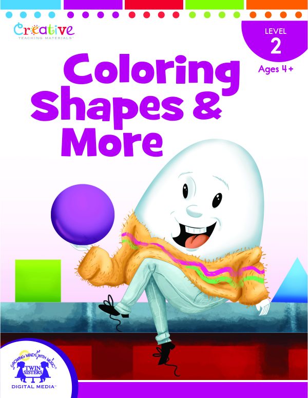 Cover Art For Coloring Shapes &Amp; More