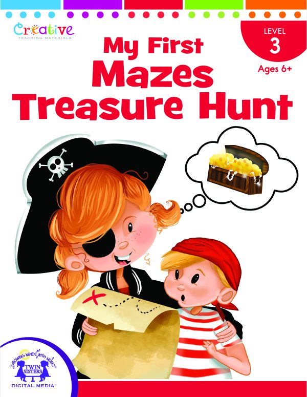 Cover Art For My First Mazes Treasure Hunt