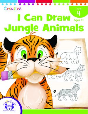 Cover art for I Can Draw Jungle Animals