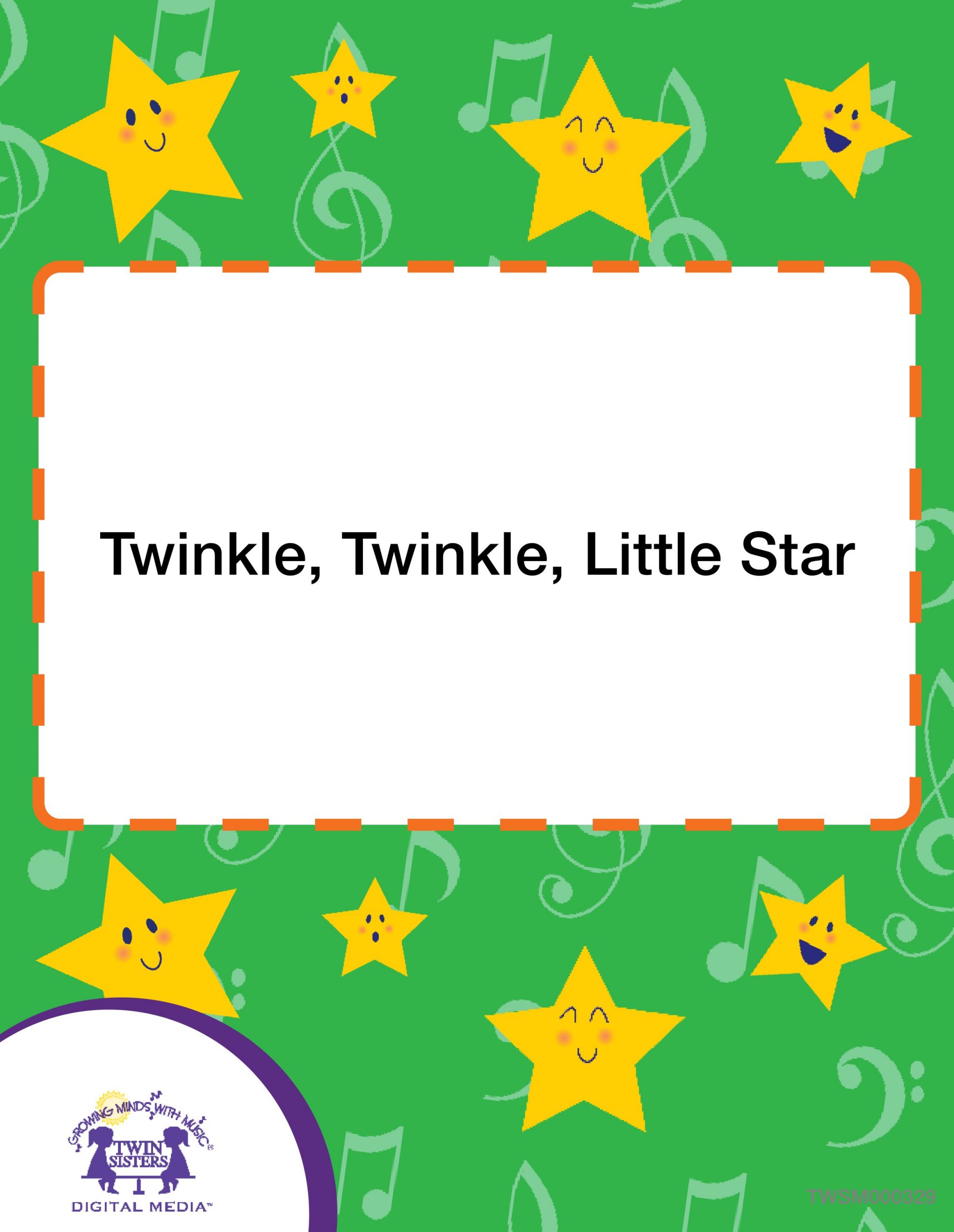 Twinkle Twinkle Little Star with lyrics