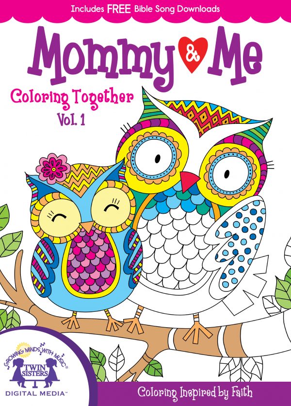 Cover Art For Mommy &Amp; Me Coloring Together Volume 1