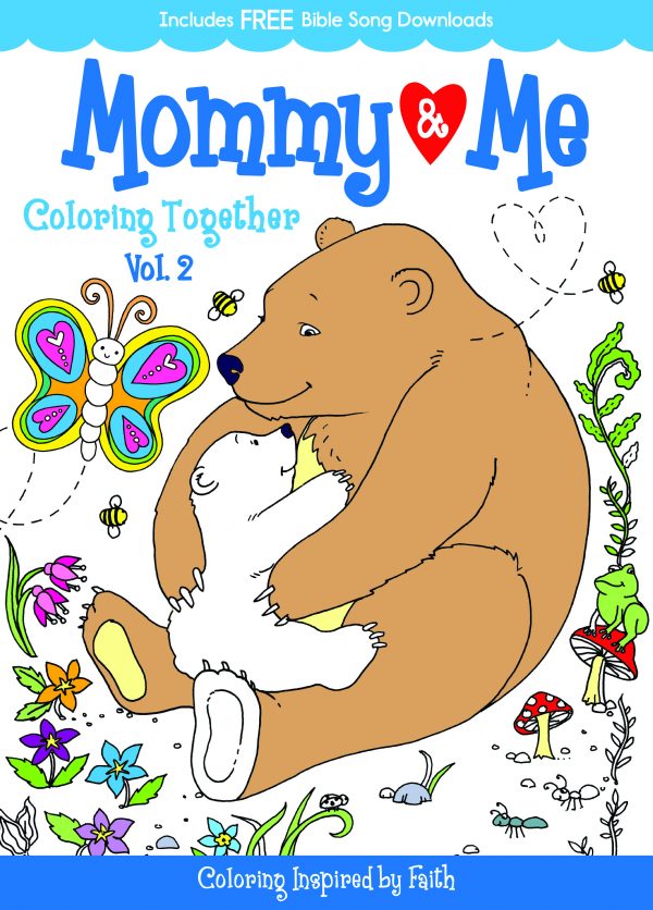 Cover Art For Mommy &Amp; Me Coloring Together Volume 2