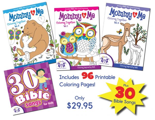 Mommy &Amp; Me Coloring Together Bundle