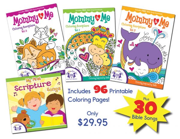 Mommy &Amp; Me Coloring Scripture Bundle