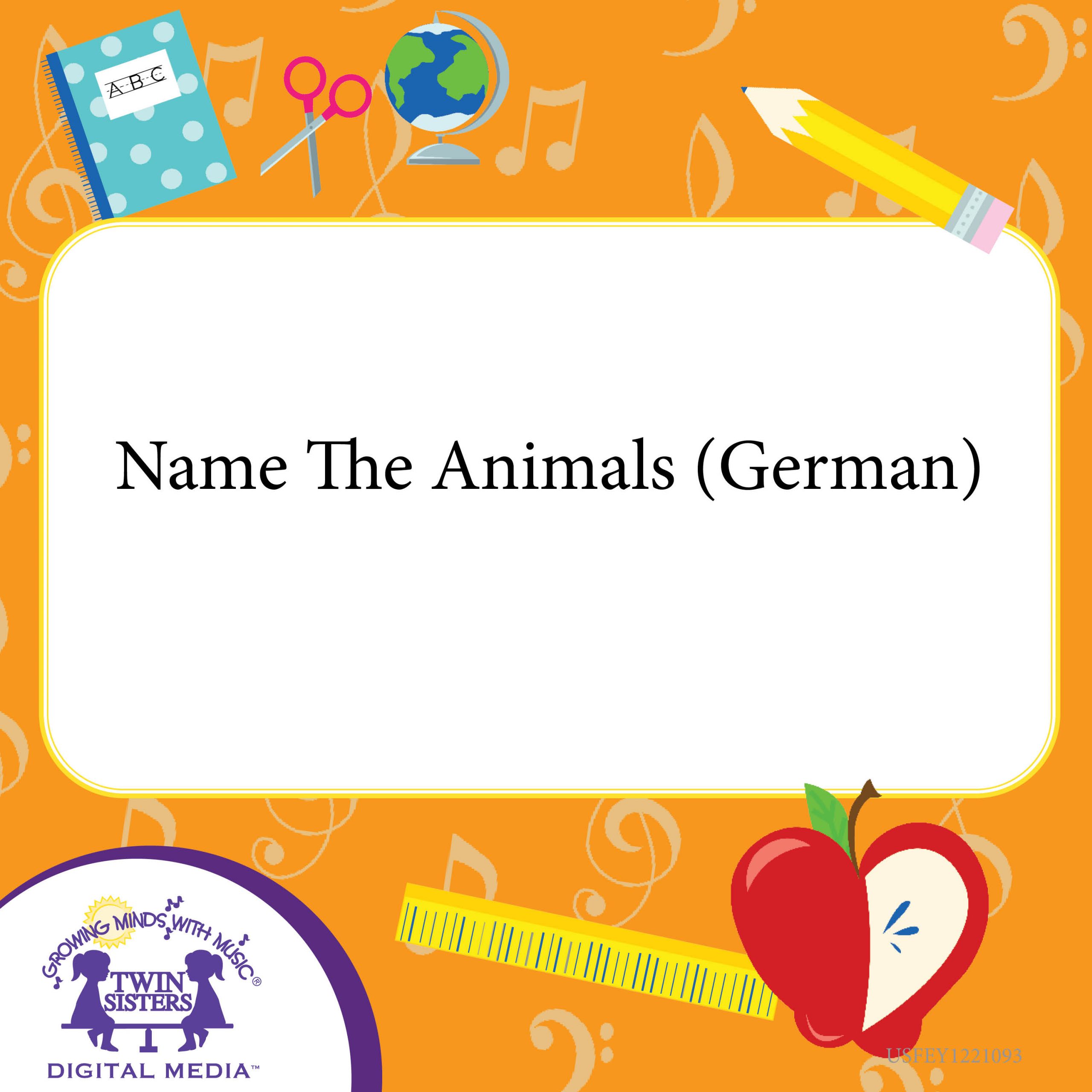 Name The Animals (German) | Twin Sisters