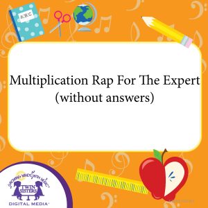 Cover art for Multiplication Rap For The Expert (without answers)