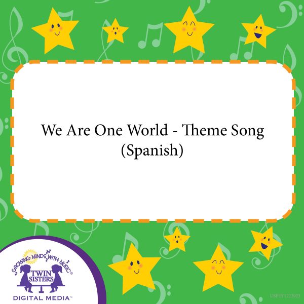 Cover Art For We Are One World - Theme Song (Spanish)