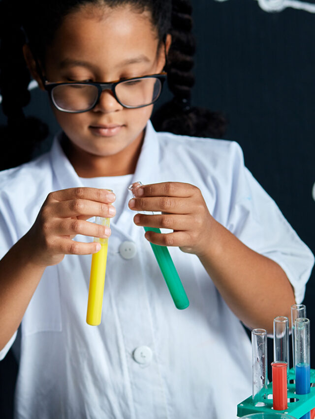 Why are children fascinated by science experiments and what are common experiments for elementary children?