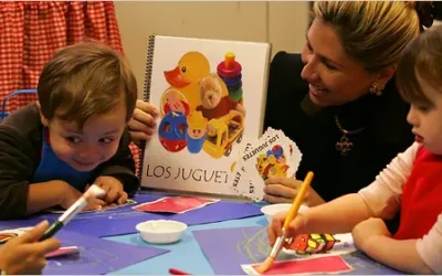 What are the reasons young children should learn Spanish?